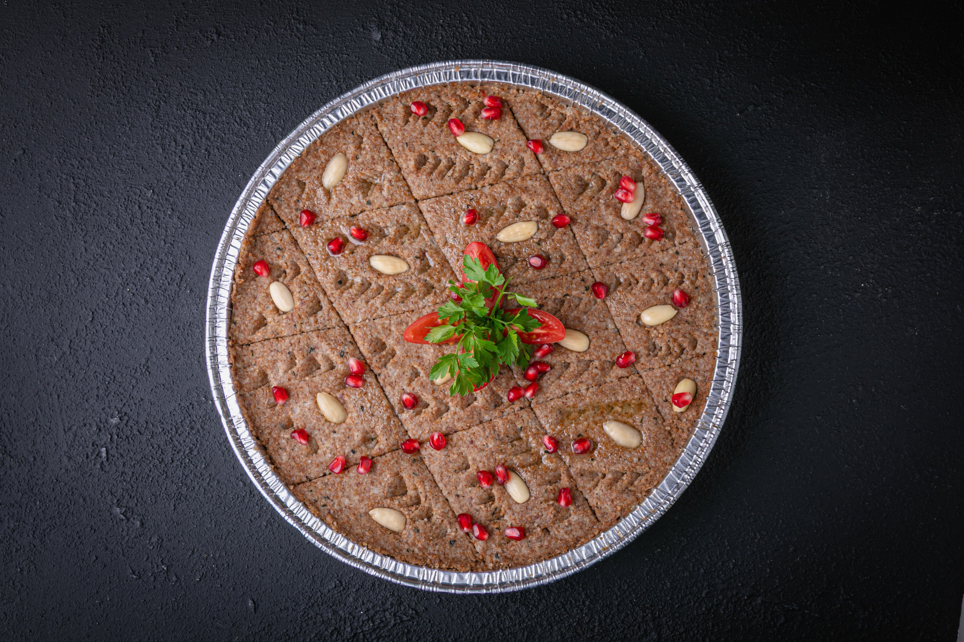 Kibbeh in Tray Kuwait