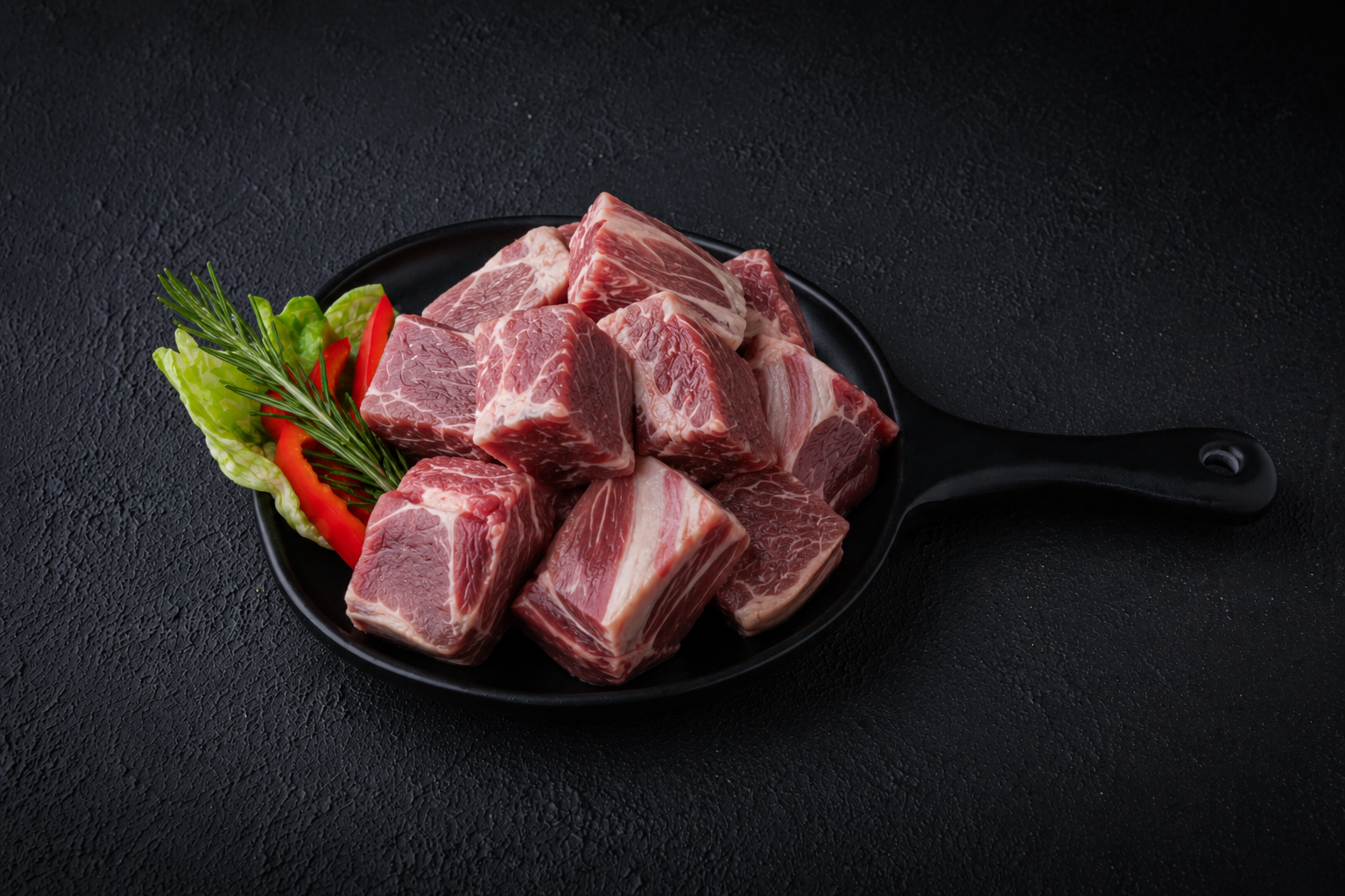 Fresh Arabic Lamb Cubes